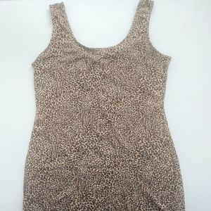 Xhilaration Cheetah Print  Dress Sz L